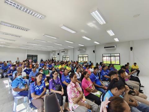 โครงการฝึกอบรมสร้างความรู้ในการคัดแยกขยะ