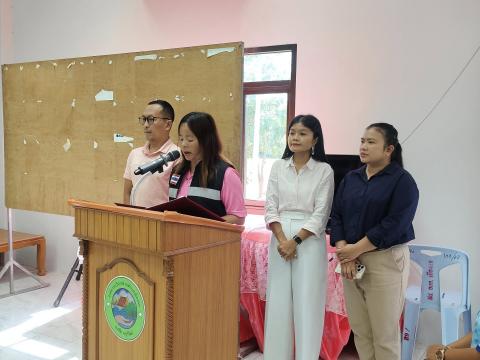 โครงการฝึกอบรมสร้างความรู้ในการคัดแยกขยะ