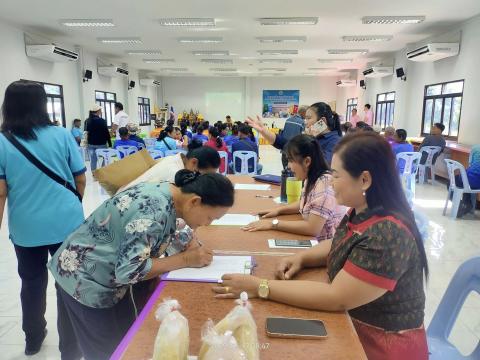 โครงการฝึกอบรมสร้างความรู้ในการคัดแยกขยะ