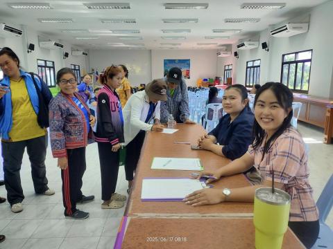 โครงการฝึกอบรมสร้างความรู้ในการคัดแยกขยะ