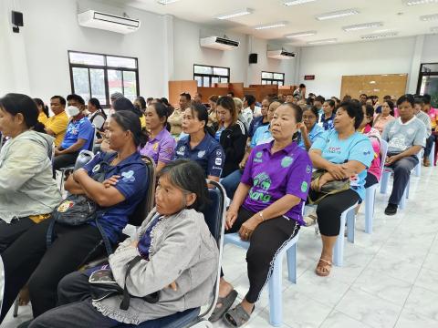 โครงการอบรมอาสาสมัคร "ท้องถิ่นรักษ์โลก"